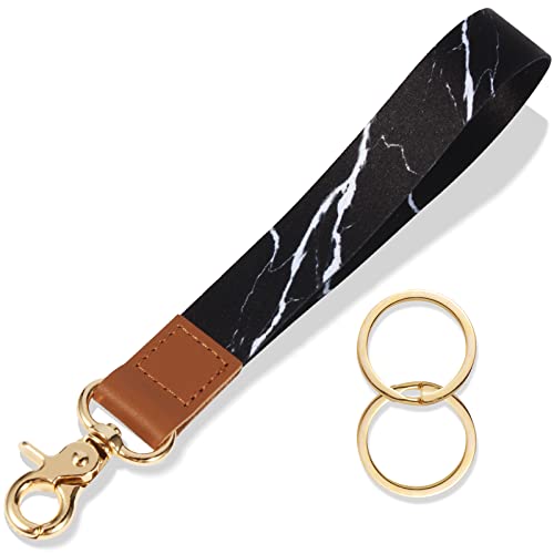 XCHIN Hand Wrist Lanyard Key Chain Holder, Wristlet Strap for Key for Women & Men, Short Keychain Lanyard for Car Key - Image 1