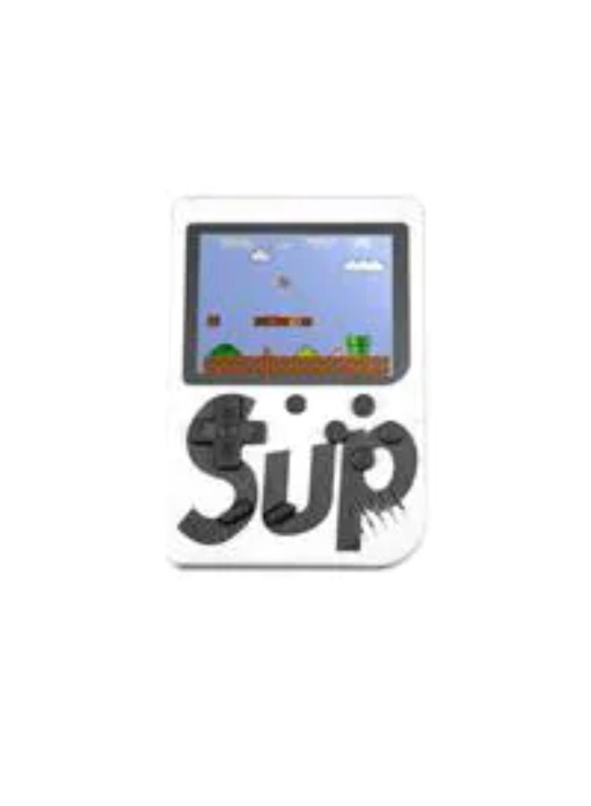 SUP 400 In 1 Game Box Console Classic Games Hand Held Gamepad Color Screen Mario Super Mario DR Mario Contra Games - WHITE - Image 1
