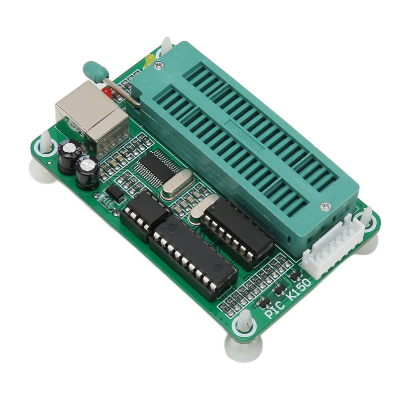 PIC K150 مبرمج المتحكم الدقيق بمقبس برمجة 40 سن DIP وضع الاتصال عبر USB - شبه موصل سريع ومستقر لحرق وقراءة وتشفير رقاقة PIC - Image 3