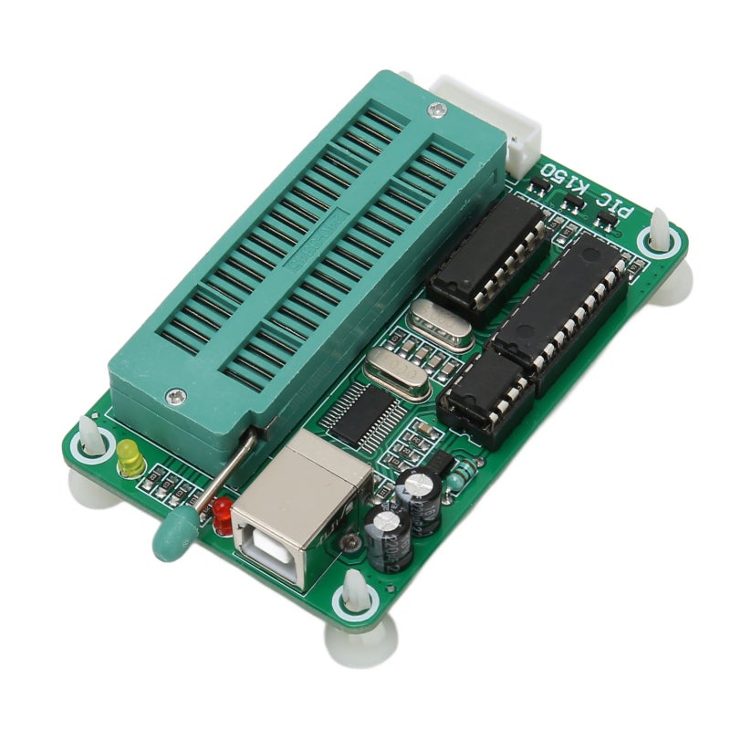 PIC K150 مبرمج المتحكم الدقيق بمقبس برمجة 40 سن DIP وضع الاتصال عبر USB - شبه موصل سريع ومستقر لحرق وقراءة وتشفير رقاقة PIC - Image 4