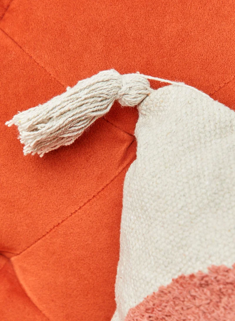 Sass & Belle Earth Rainbow Tufted Cushion