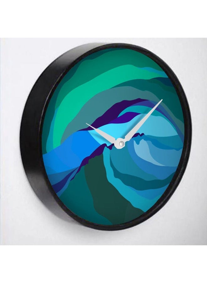 RIZARIES Teal Mist Wall Clock - Image 2