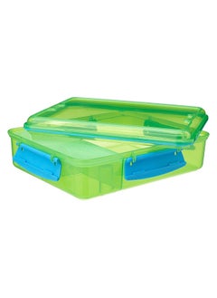 sistema Sistema Lunch Snack Attack Duo Lunch Box 975 ml BPA-Free Assorted Colours  - Image 1