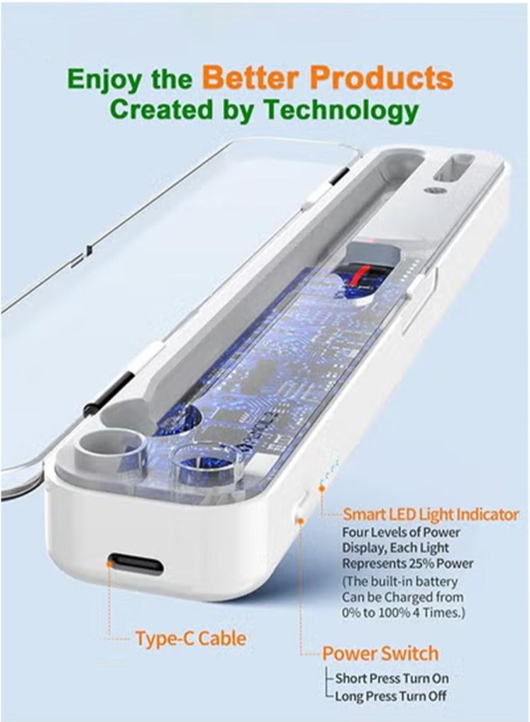 Magnetic Wireless Charging Case Compatible with Apple Pencil 2nd Generation u0026 1st, Charger Dock for iPad Stylus Pen, Carrying Case u0026 Storage Protective Box for iPad Penceil - Image 3