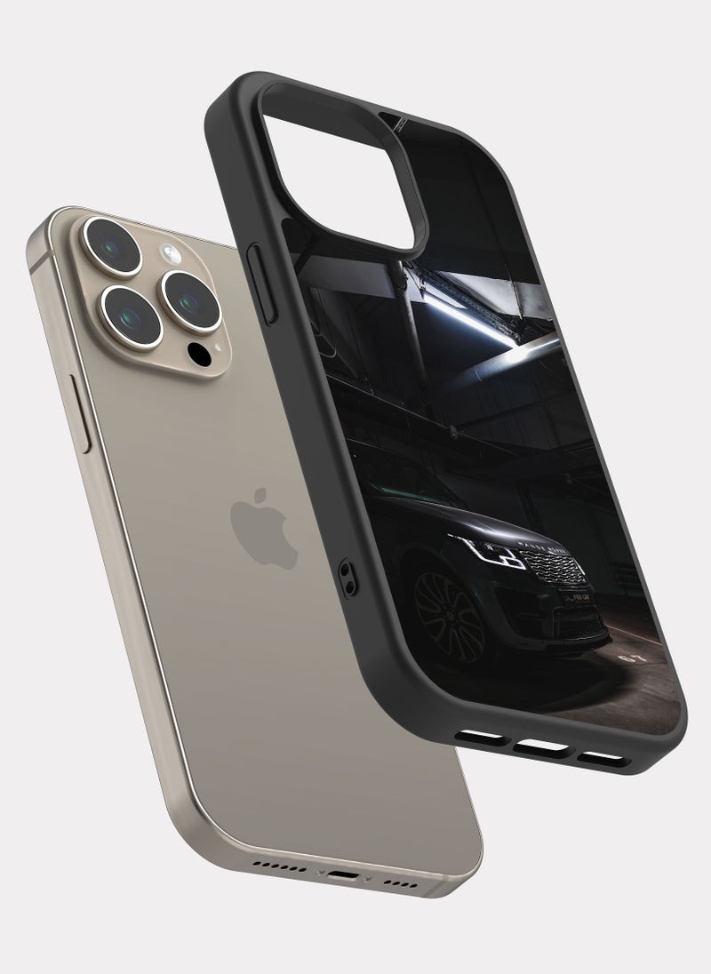 بكسلات كفر ايفون 15 برو ماكس لاند روفر رنج روفر ابيض - Image 2