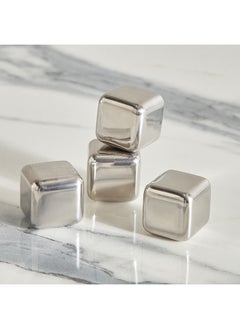 Home Box Barwell 5-Piece Coolers Stainless Steel Ice Cube Set 6.3 x 3 x 6.3 cm  - Image 1