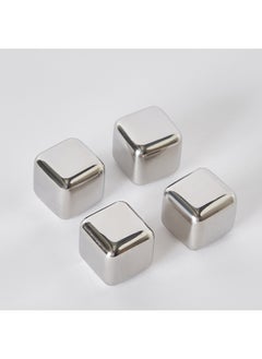 Home Box Barwell 5-Piece Coolers Stainless Steel Ice Cube Set 6.3 x 3 x 6.3 cm  - Image 5