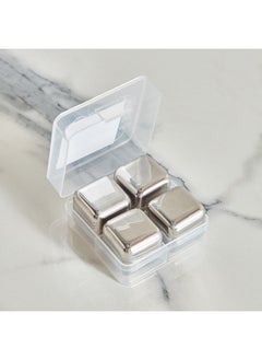 Home Box Barwell 5-Piece Coolers Stainless Steel Ice Cube Set 6.3 x 3 x 6.3 cm  - Image 2