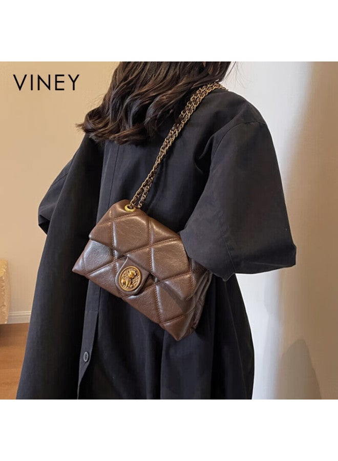 Viney Vintage Underarm Chain Bag Women's Light Luxury Crossbody Shoulder Bag Birthday Women's Day Gift - Image 1