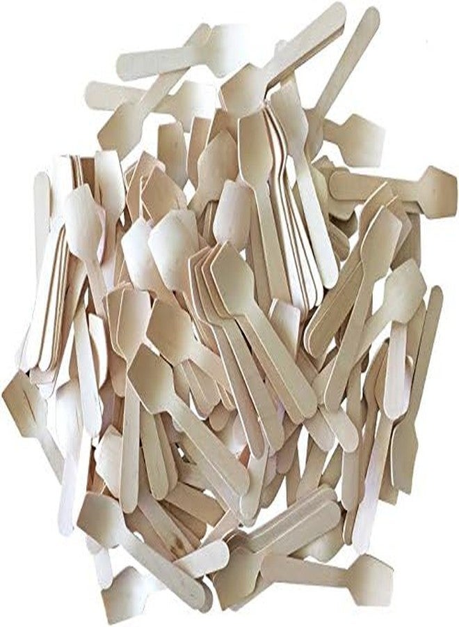 Outside the Box Papers Bulk Mini Wooden Spoons -Eco Friendly Disposable Biodegradable - 3.75 Inches - 300 Pack Outside the Box Papers Brand - Image 2