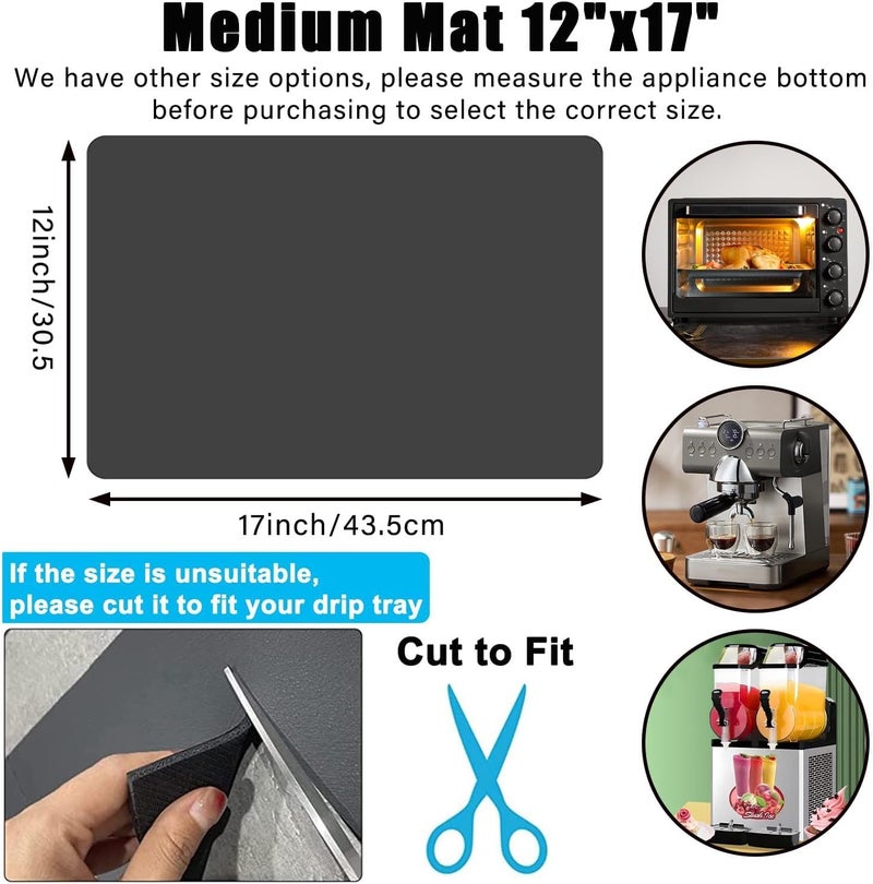 LonlyEagle Kitchen Appliance Sliders 360 Degree Rotation Moving on Counter, Appliance Slider Cut to Fit, Mat for Kitchenaid Mixer with Kitchen Accessories,Appliance Mover for Espresso Machine, Food Processor - Image 3