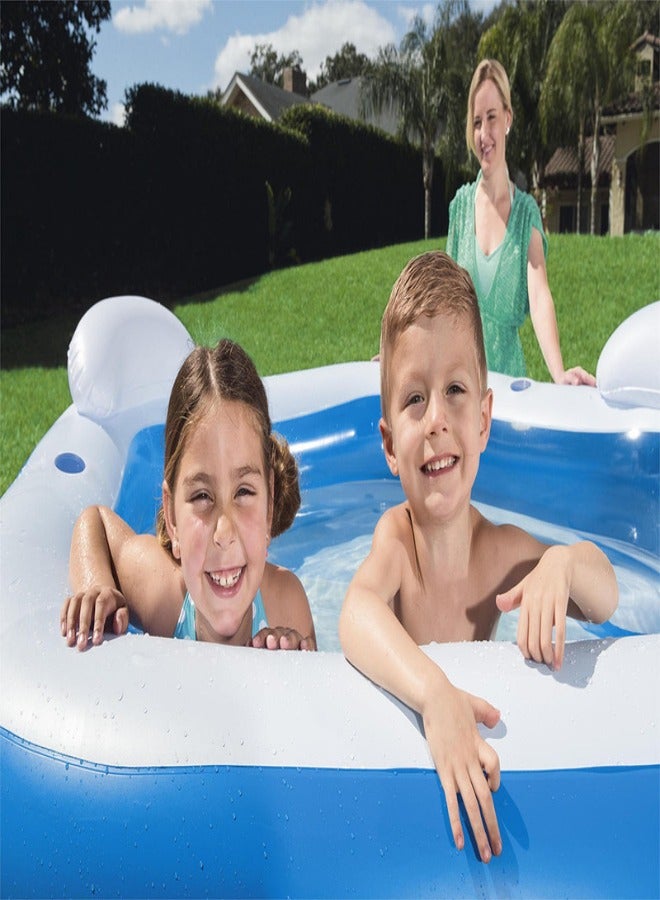 Bestway Family Fun Pool 2.13mx2.06mx69cm -26-54153 - Image 4