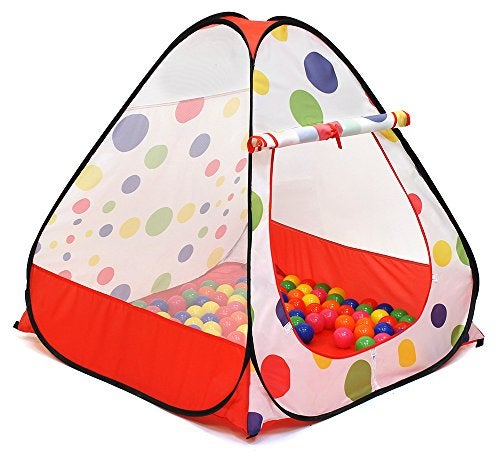 Kiddey Store Kids Ball Pit Pop up Play Playhouse Tent for Boys Girls Babies and ToKids Ball Pit Playhouse Tent for Boys Girls Babies and Toddlers Indoor Outdoor Toy Balls Not Includedddlers - Image 1