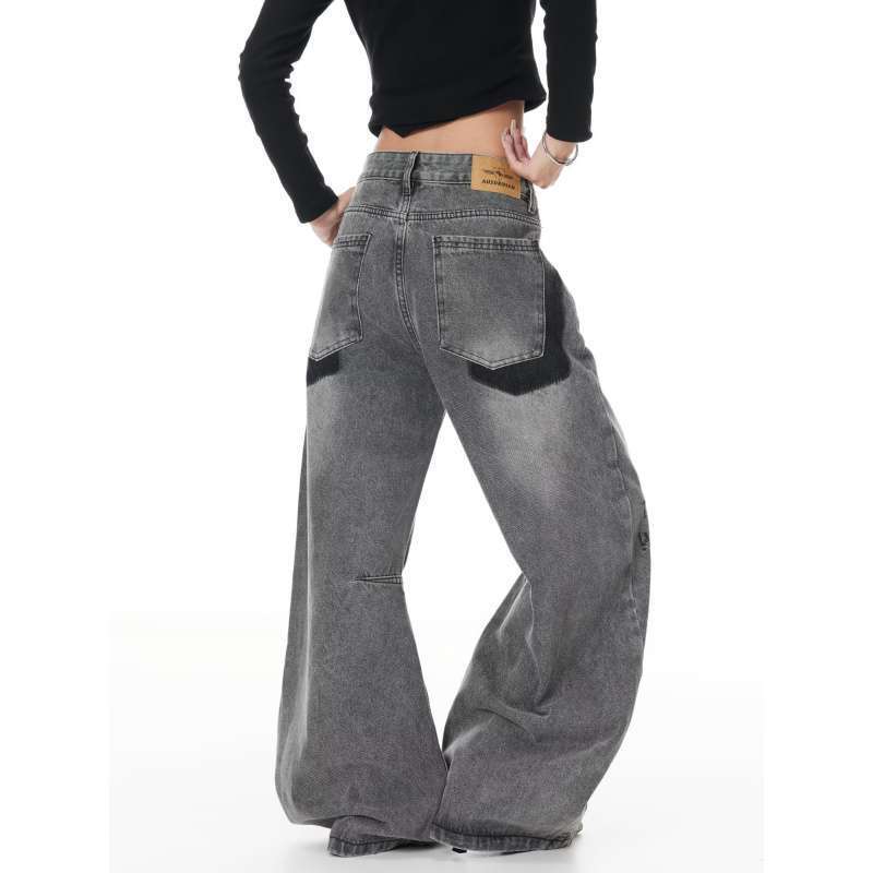 Unisex Casual Daily Denim Jeans - Image 1