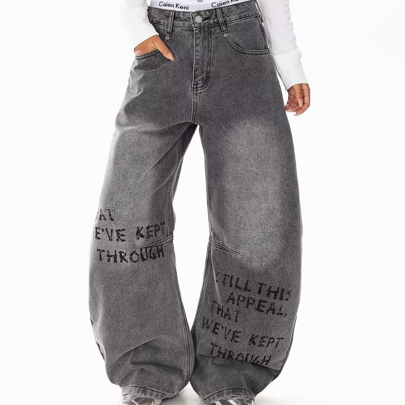 Unisex Casual Daily Denim Jeans - Image 5