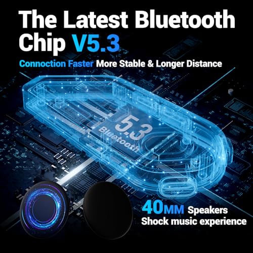 EDYELL Motorcycle Helmet Bluetooth on Ear Headset,Connects to 2 Phones at The Same Time Using Music & GPS,Waterproof & Dustproof,Supports Android & iOS,Compatible with All Helmets (EDYELL-C5001) - Image 5