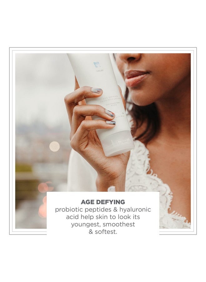 zents Age Defying Probiotic Lotion (Fresh Fragrance) Antiaging Body And Hand Cream With Organic Shea Butter & Hyaluronic Acid 6.4 Fl Oz  - Image 2