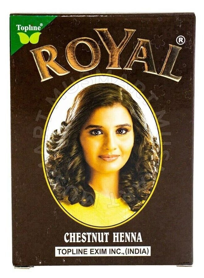 Royal Chestnut Henna Hair Color 60 g - Image 1