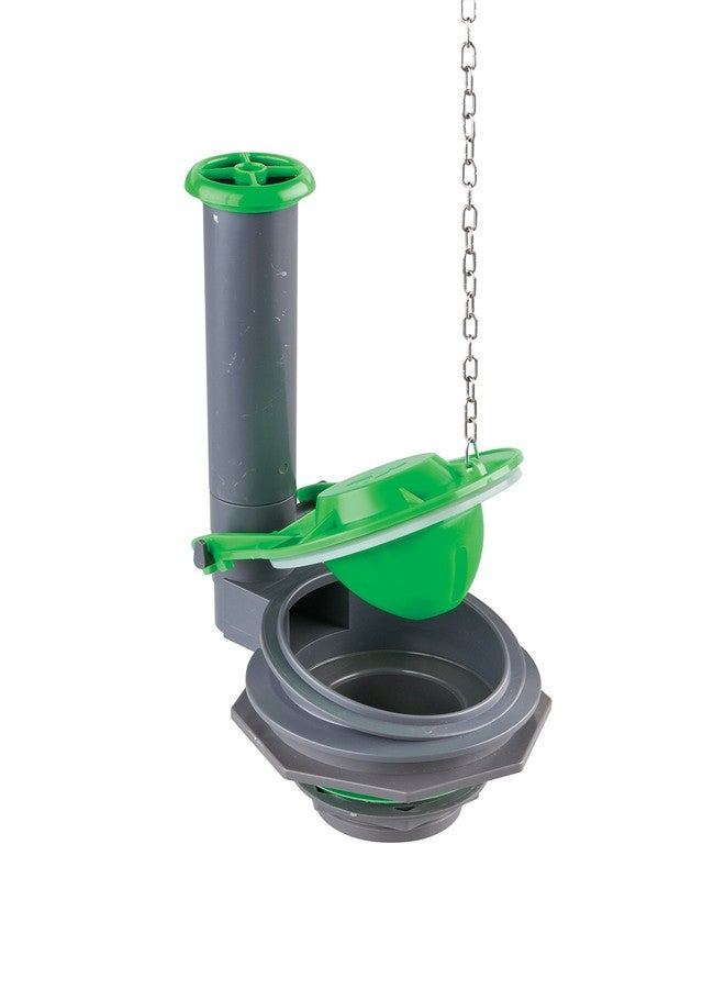 كيني مجموعة إصلاح خزان توفير المياه العالمي K830-16BX من Plumb Pak، رمادي/أخضر، لمراحيض صمام التدفق مقاس 2 بوصة، مقاس - Image 4