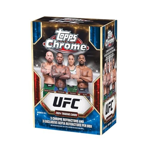 Topps Chrome صندوق قيمة 2024 توبس كروم UFC - Image 1