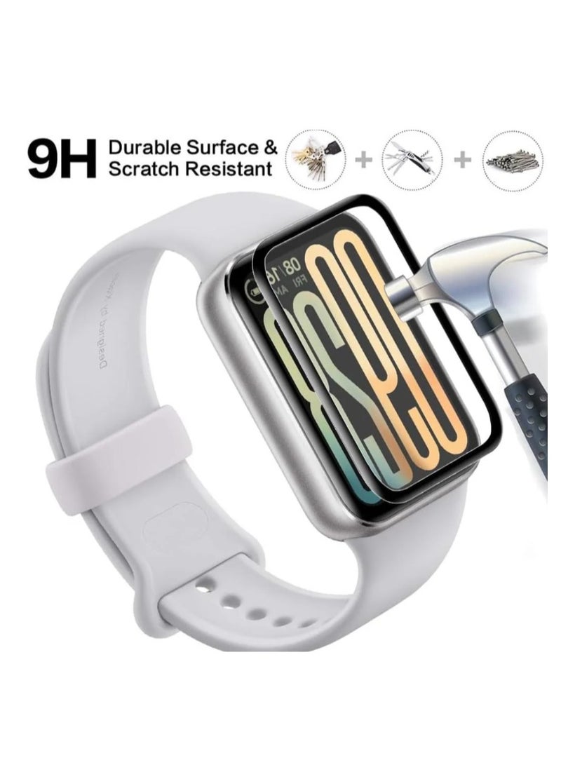 Screen protector for Xiaomi Mi band 9 pro Anti-Scratch HD Clear Soft Film - Image 2