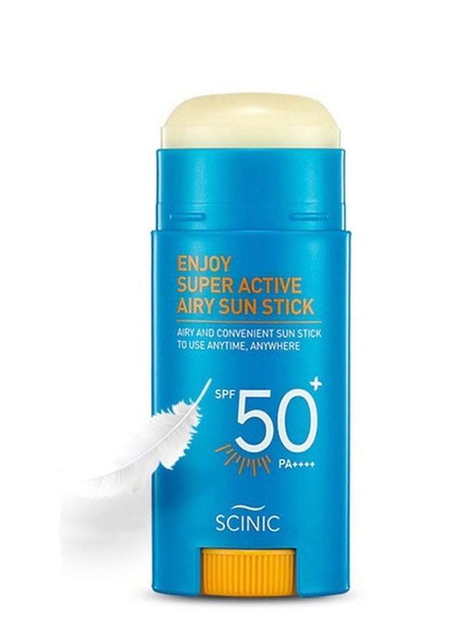 SCINIC Enjoy Super Active Airy Sun Stick for UV Protection15g (2EA) - Image 2