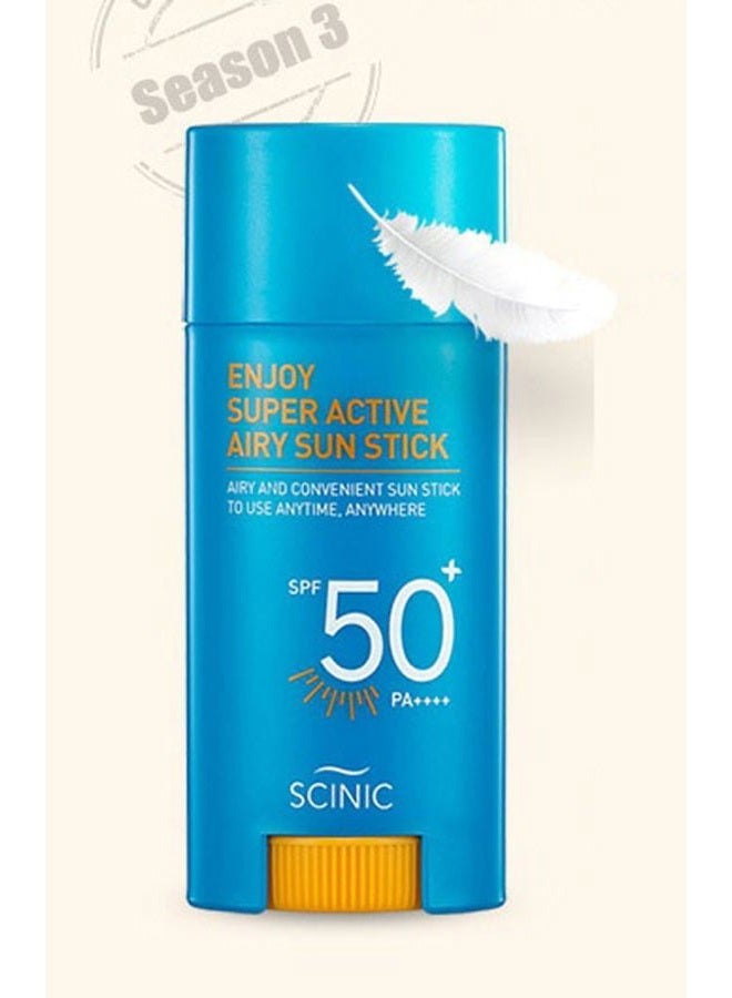 SCINIC Enjoy Super Active Airy Sun Stick for UV Protection15g (2EA) - Image 5