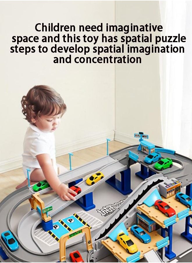 YelaJoy City Ultimate Garage Toys for Boys,  Race Car Track Toys for 5+ Year Old Boys  - Image 5