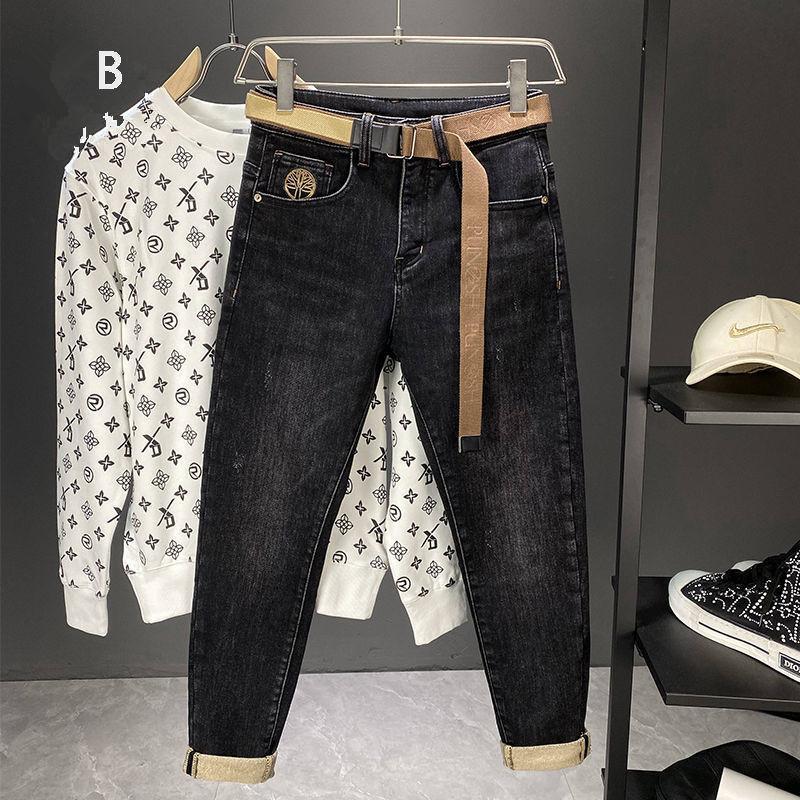Unisex Casual Daily Denim Jeans - Image 5