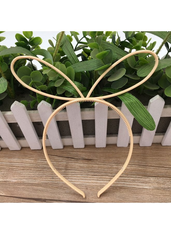 XIMA 12pcs Plastic Girls Headbands with Bunny Ears, Bows, and Party Hair Accessory (SP-Rabbit Ear) - Image 4