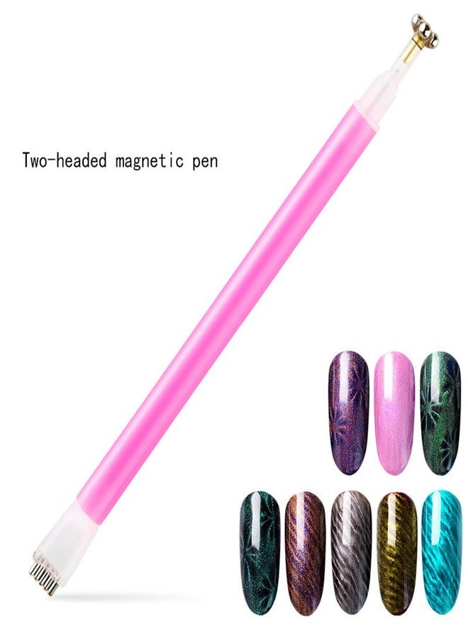Minejin 3D Nail Art Cat Eye Gel Magnet Stick Manicure Magnetic Pen Tools 5Pcs - Image 5