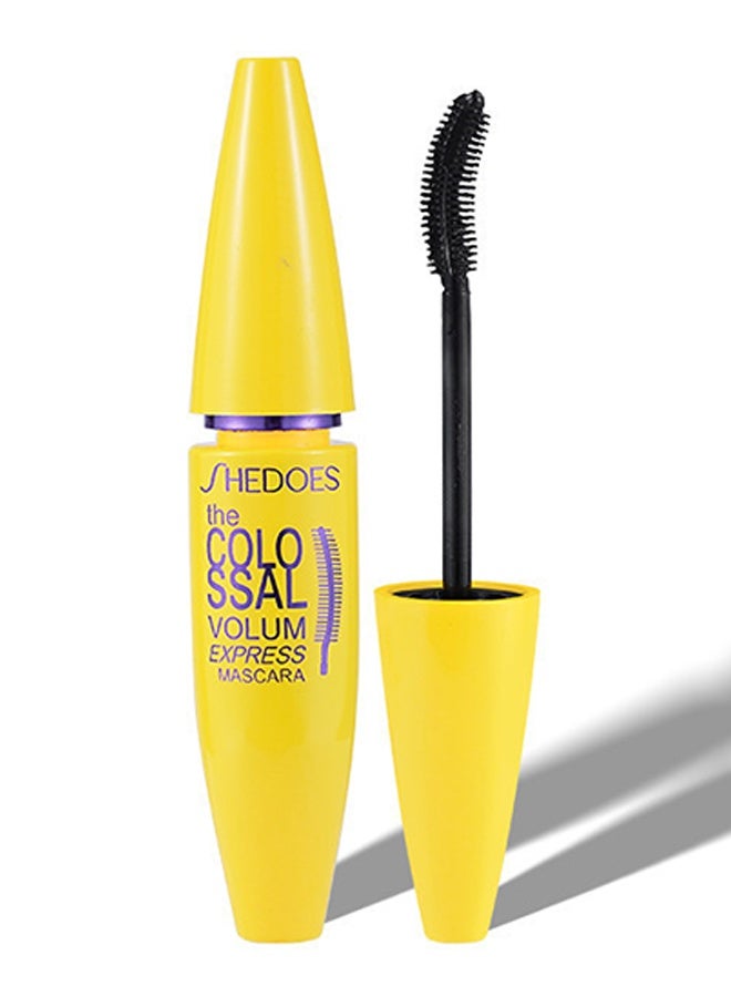SHEDOES Large Capacity Mascara, Quick Drying, Water-Resistant Sweat-Proof, Easy-to-Remove Mascara Black - 10ML  - Image 1