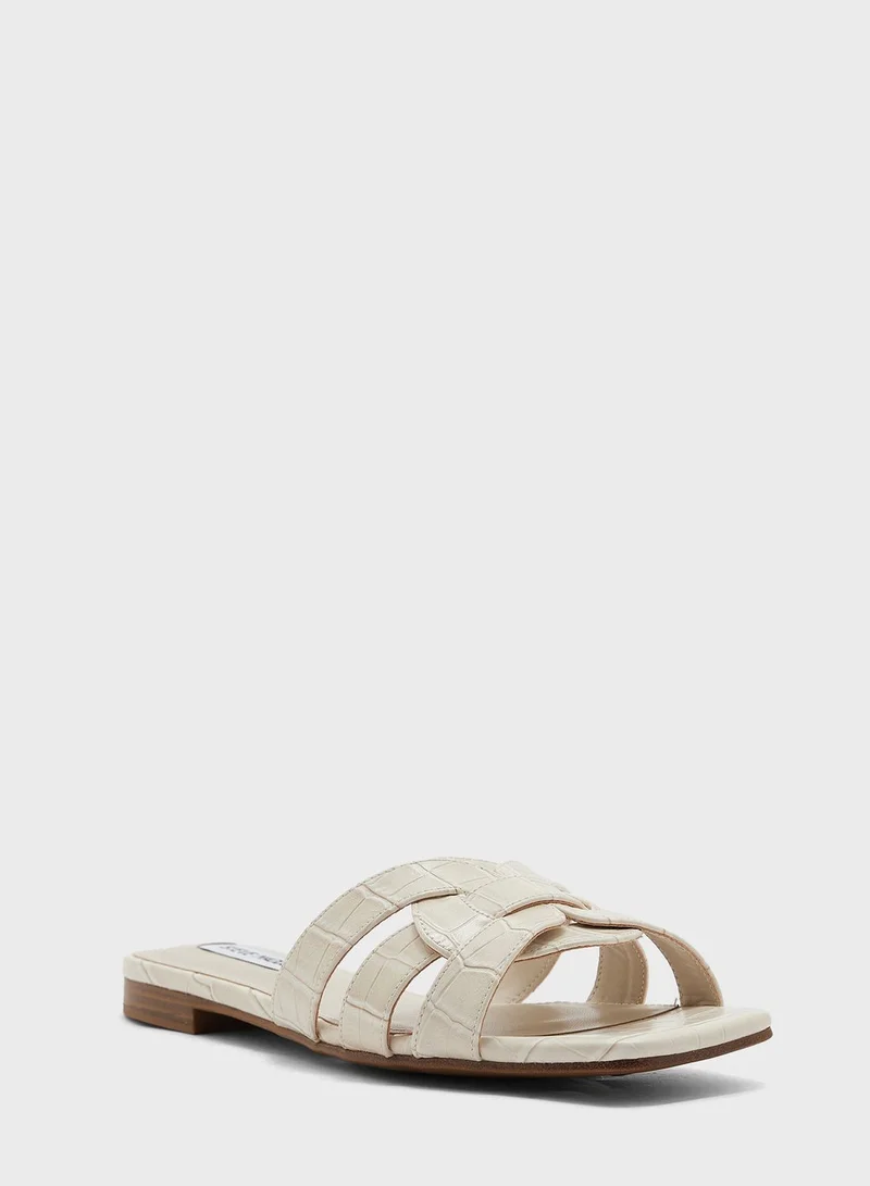 STEVE MADDEN Multi Strap Flat Sandals