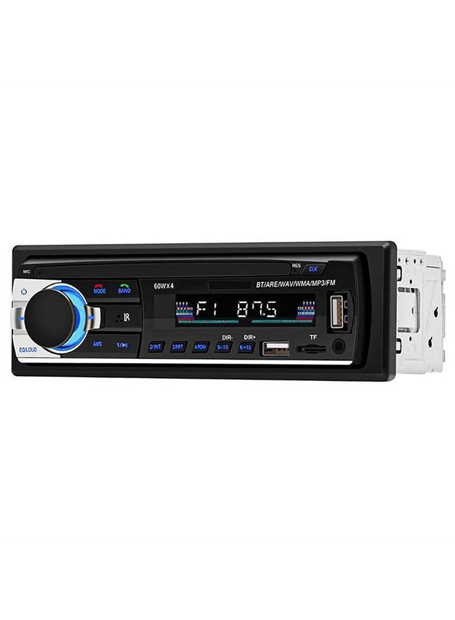 Spider SP-520 Single DIN Car MP3 Player Bluetooth Car Stereo FM Radio USB SD MMC AUX Audio Receiver LCD Display Remote Control In Dash Music System for Cars SUVs Vans Trucks . - Image 2