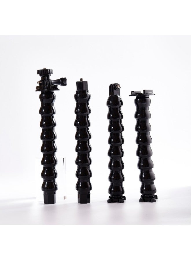 Generic Aixia Ou Applicable To Yingshi Dajiang Gopro Hercules 19/13/9/5 Section Snake Arm Camera Hercules-Color:1/4 Screw Hole To 1/4 Screw Action Camera Hose Bracket Universal 4-section Flexible Snake Arm  - Image 2