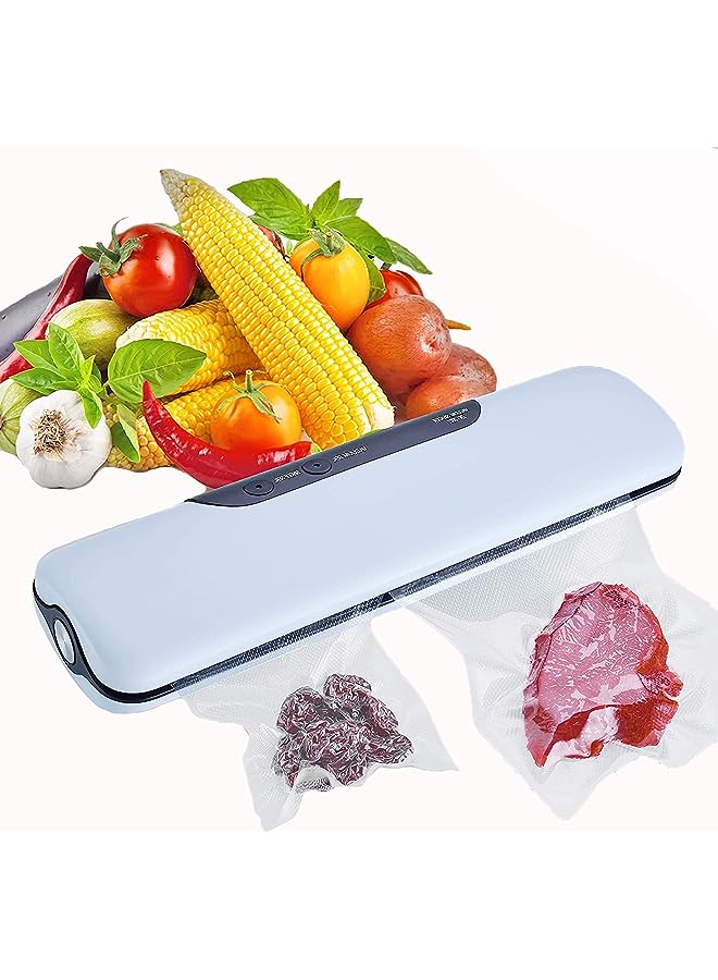 Raxoom Sealer Machine, Led Indicator Lights/Automatic Dry & Wet Food Sealers Vacuum Packing Machine,Food Vacuum Air Sealing System For Food Preservation Storage Saver, Dry & Moist Food Modes - Image 1