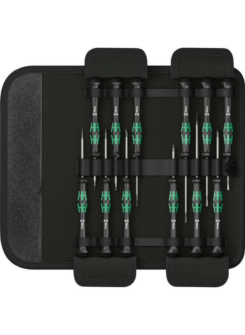Wera Kraftform SB 12 Pack Micro Screwdriver Set 05073675001  - Image 1