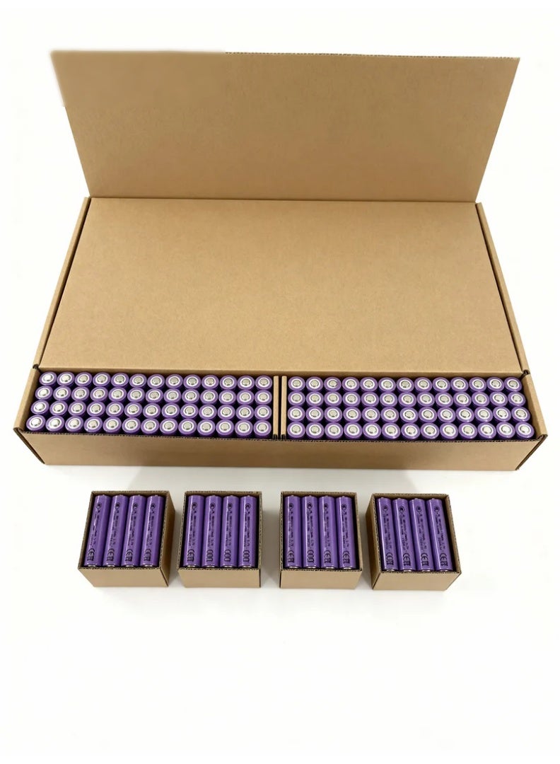 robotgcc 18650 Flat-Top Li-ion Battery 3.7 V 1200 mAh | Lab-Verified True Capacity | Ideal for Research and Long-Term Engineering Projects (50 Pack) - Image 3