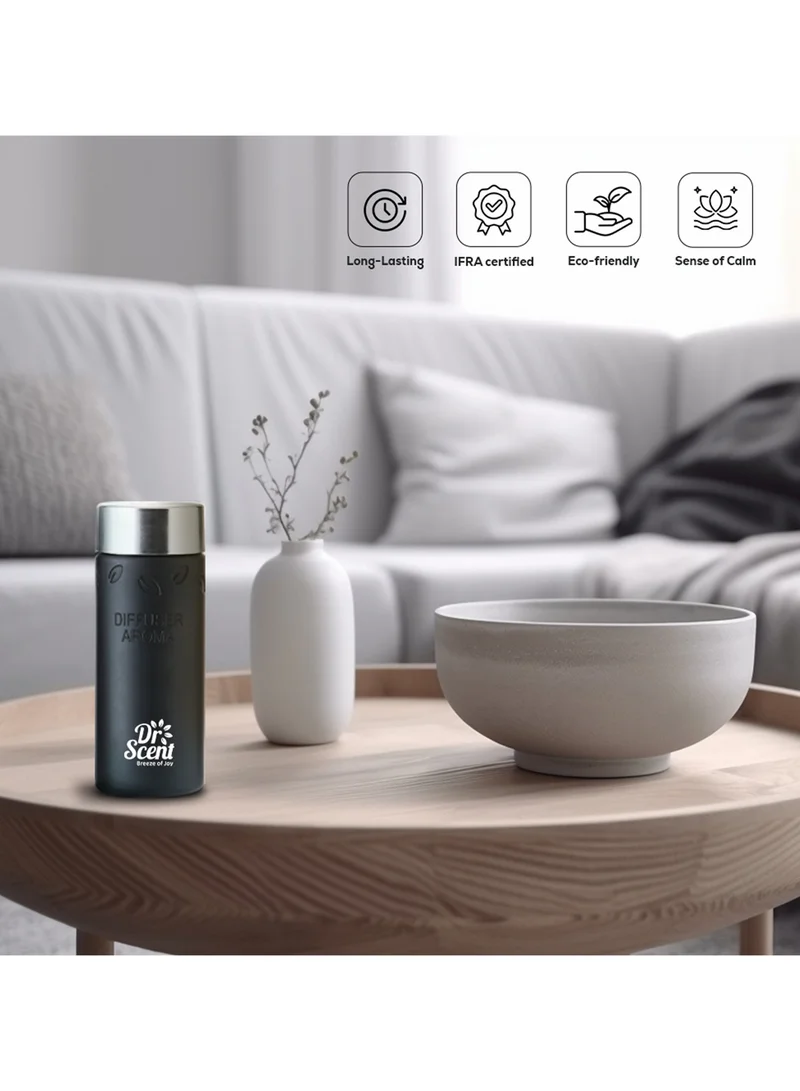 Dr Scent Dr Scent Diffuser Aroma Oil - Made with Organic Ingredients | Ideal for Offices, Homes, Hotels & Spas - TURKISH COFFEE 170 ml