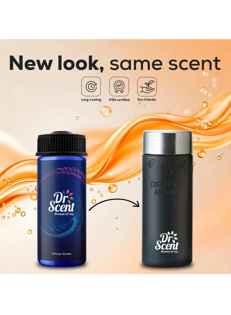 Dr Scent Dr Scent Diffuser Aroma Oil - Made with Organic Ingredients | Ideal for Offices, Homes, Hotels & Spas - TURKISH COFFEE 170 ml