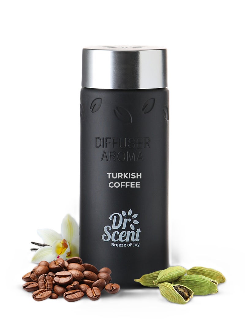 Dr Scent Dr Scent Diffuser Aroma Oil - Made with Organic Ingredients | Ideal for Offices, Homes, Hotels & Spas - TURKISH COFFEE 170 ml  - Image 1