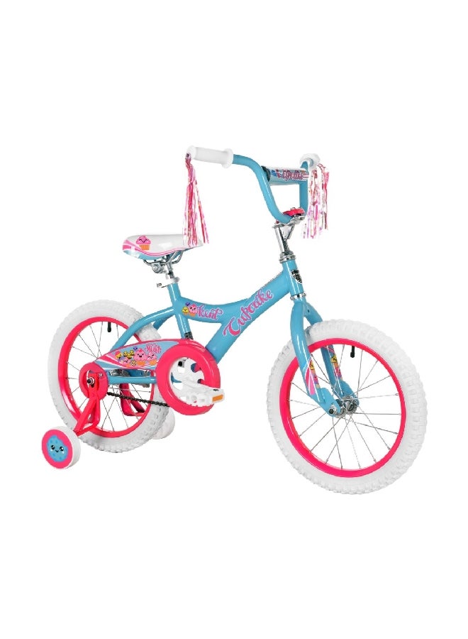 كينت دراجة رياضية عالية الأداء بتصميم البنات وباللونين الوردي والأزرق، وبحجم 16 إنش 61609 - Image 2