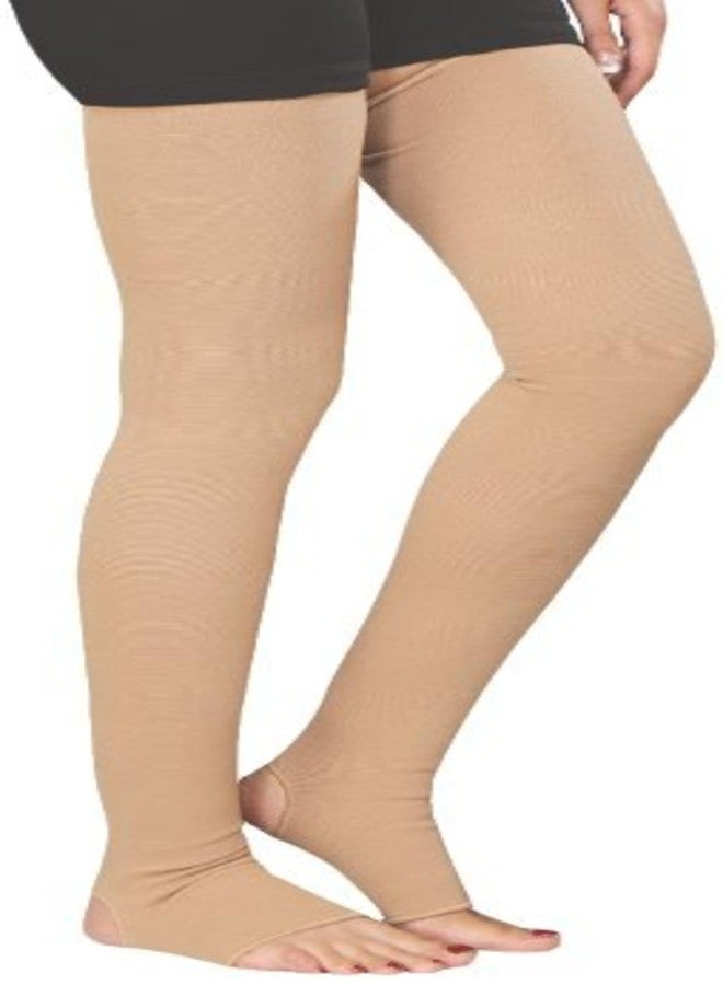 Kudize Varicose Vein Stocking Compression Thigh Length (Medium) - Image 1