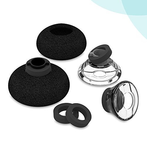 Wiki VALLEY 3X Earpieces for Plantronics Voyager Legend Eartip Kit,Plantronics Voyager 5200 5220 5210 Headset Foam Covers-L M S - Image 4