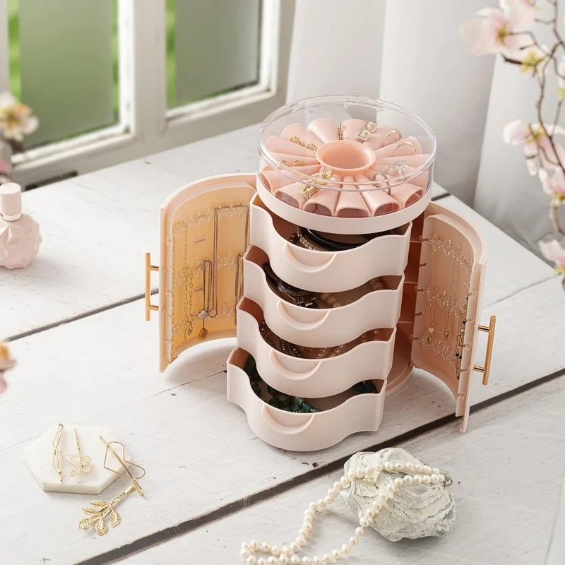 بييف House By House Best Selling Super 2 in 1 Jewelry Sparkler Brush Holder Set