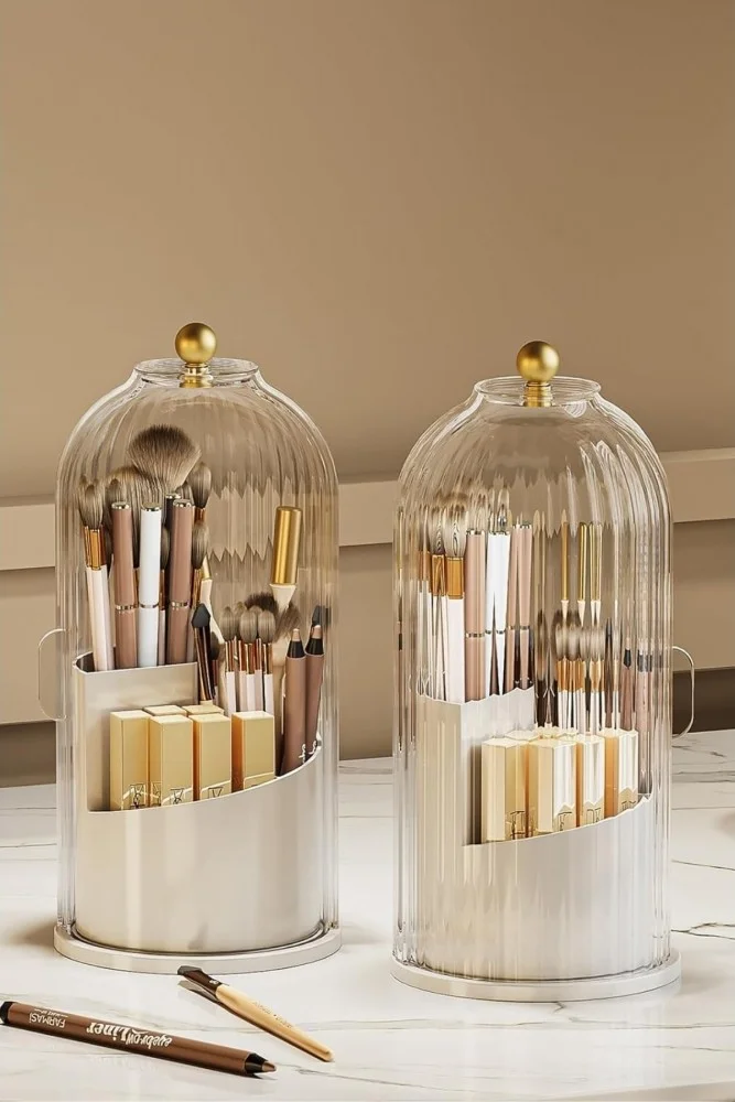 بييف House By House Best Selling Super 2 in 1 Jewelry Sparkler Brush Holder Set