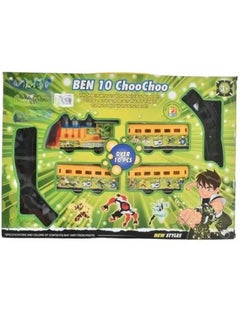BEN 10 Ben 10 S9719 Battery Operated Train Toy Set with Tracks 