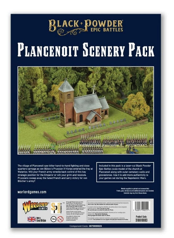 WARLORD GAMES Black Powder Epic Battles Waterloo Plancenoit Scenery Pack - Image 3