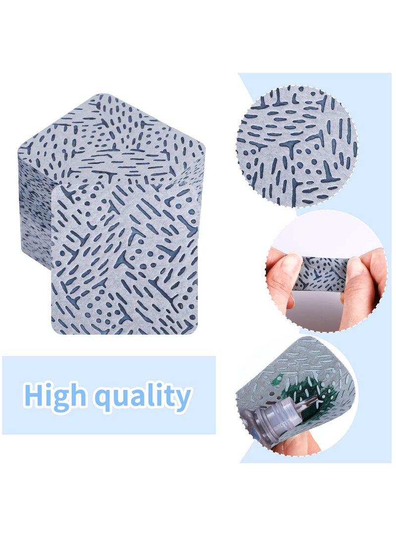 SYOSI مناديل خالية من الوبر للأظافر، وسادات مسح الأظافر لفن الأظافر جل الأشعة فوق البنفسجية، وسادات قطنية خالية من الوبر للأظافر والرموش وغراء الرموش (360 قطعة) - Image 3