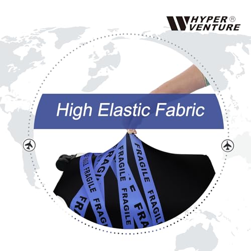 HYPER VENTURE Washable Luggage Cover - Fashion Suitcase Protector Fits 31-32 Inch Luggage (Fragile, XL) - Image 4